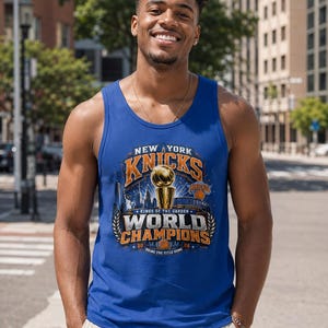 New York Knicks Tank Top - Etsy