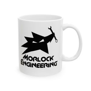 Morlock Engineering Logo Mug | Ceramic Coffee Mug, 11oz or 15oz