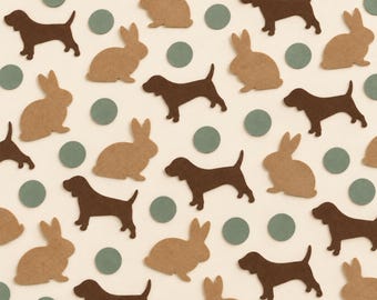 Round Up the Hounds Birthday Confetti
