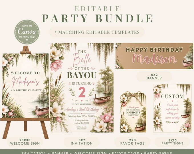Belle of the Bayou Party Bundle