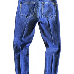Anthropologie Paige Verdugo Crop Blue Denim Jeans image 4