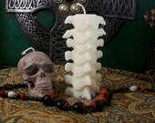 Small Spine White Beeswax Candle Choice Of Color