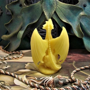 Free USA Shipping Beeswax Dragon Candle Choice Of Color