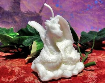 Free USA Shipping Beeswax Dragon Candle Choice Of Color