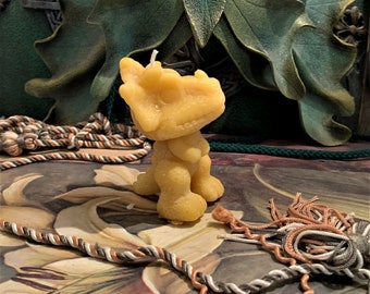 Free USA Shipping Beeswax Dinosaur Dino Candles Your Choice Of Color