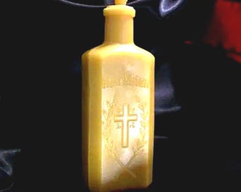 Free USA Shipping Vintage Holy Water Bottle Candle