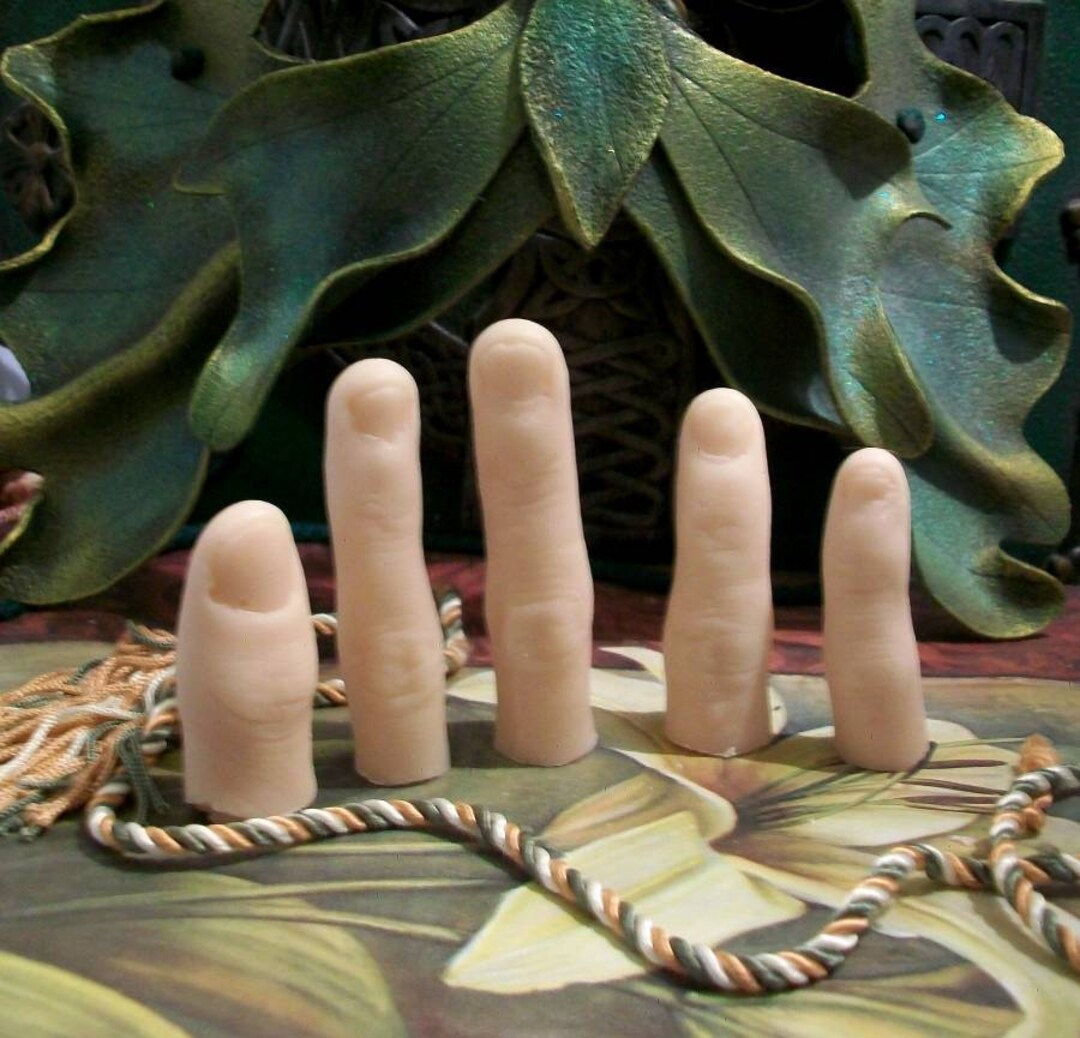 Free USA Shipping Set of 5 Finger Beeswax Candles Your Choice Etsy