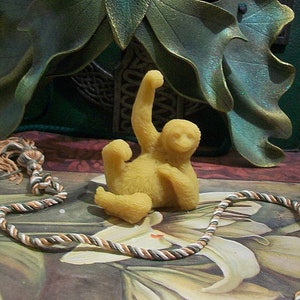 Free USA Shipping Sloth Beeswax Candle Free USA Shipping