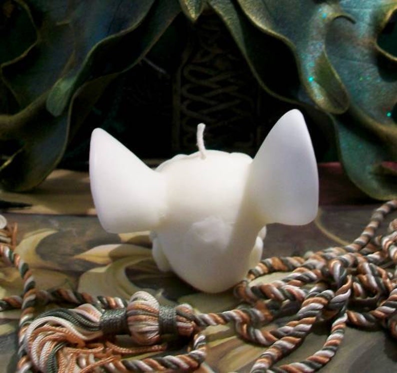 Rat Skull Beeswax Candle Etsy