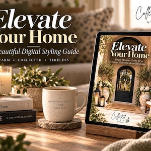 Elevate Your Home eBook | Interior Styling Guide (Digital Download)