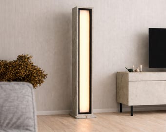 RGB Corner Floor Lamp, Modern Minimalist Mood Lighting, Ambient Color Changing Light