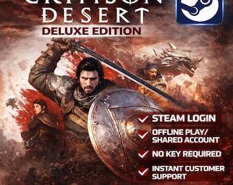 Crimson Desert| PC-game |Offline |Deluxe-editie, volledige digitale toegang