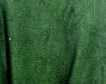 Sokken fleece donkergroen effen kleur ontwerp gemaakt op bestelling maten 5-14 wm. & heren