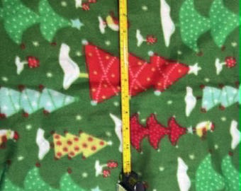 Sokken fleece kerstboomontwerp gemaakt op bestelling in de maten 5-14 wm. & heren
