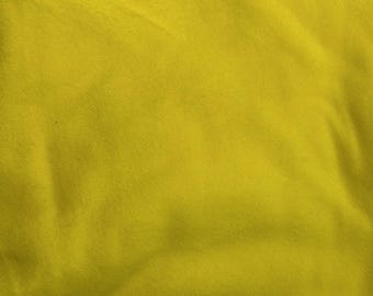 Sokken fleece geel effen kleur ontwerp maten 5-14 wm. & heren