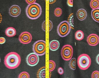 Sokken fleece cirkels ontwerp gemaakt op bestelling maten 5-14