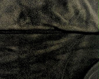Sokken fleece zwart effen kleur ontwerp maten 5-14 wm. & heren