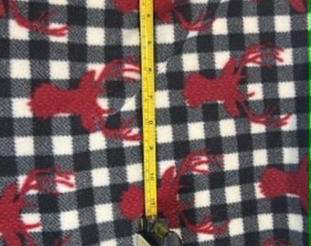 Sokken fleece kerstrendierontwerp gemaakt op bestelling maten 5-14 wm. & heren