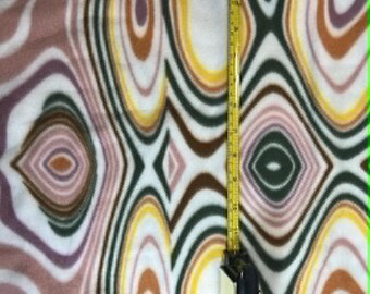 Sokken fleece neon abstract ontwerp gemaakt op bestelling maten 5-14