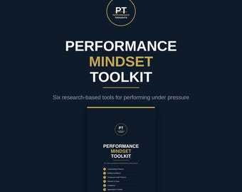 Performance Mindset Tookit