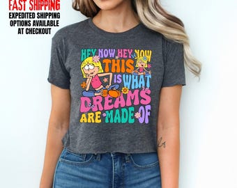 Lizzie McGuire Crop Top, What Dreams Are Made Of, Nostalgia Tee