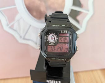 Mac Miller Divine Feminine Casio Watch – Custom AE1200 Mod, Pink Tone