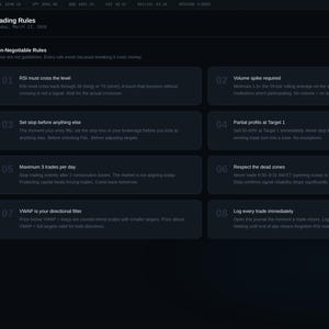 Day Trading Journal Web App | Stock Trade Tracker | Win Rate Calculator | RSI Performance Dashboard image 8