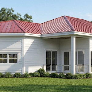 Plattegronden luxe moderne boerderij | 3 slaapkamers | 2285 SF | PDF-plattegronden – basispakket