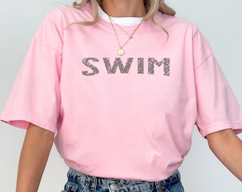 Edgy Swim Shirt | Comfort Colors Garment-Dyed Cotton Tee
