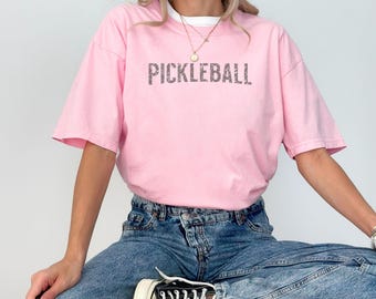 Edgy Pickleball Shirt | Comfort Colors Garment-Dyed Cotton Tee