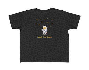 Maglietta per bambini "Astronauta raggiunge le stelle" / Maglietta spaziale per bambini