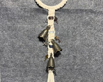 Boho-kralen deurbelhanger