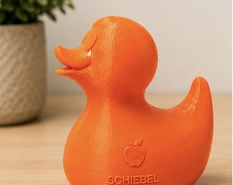 Personalized Teacher Duck | Custom 3D Printed Desk Decor, Texas Made