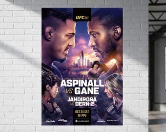UFC 321: Aspinall vs. Gane - Fight Poster
