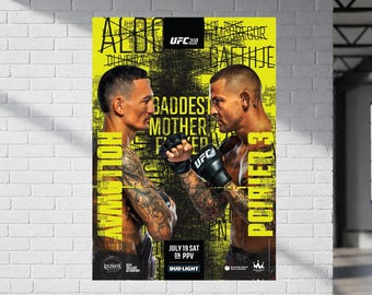 UFC 318: Holloway vs Poirier 3 - Fight Poster