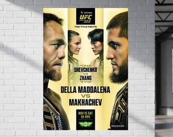 UFC 322: Della Maddalena vs. Makhachev - Fight Poster