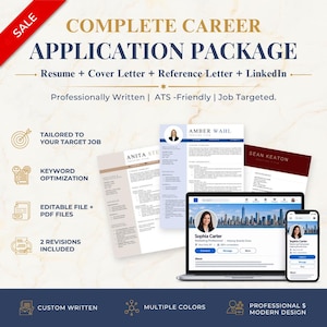 Resume Writing Service | Resume Writing, Cover Letter, Reference Letter, LinkedIn Optimization, ATS Friendly Complete Career Package