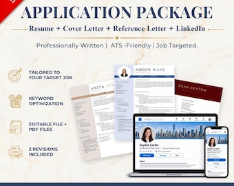 Resume Writing Service | Resume Writing, Cover Letter, Reference Letter, LinkedIn Optimization, ATS Friendly Complete Career Package