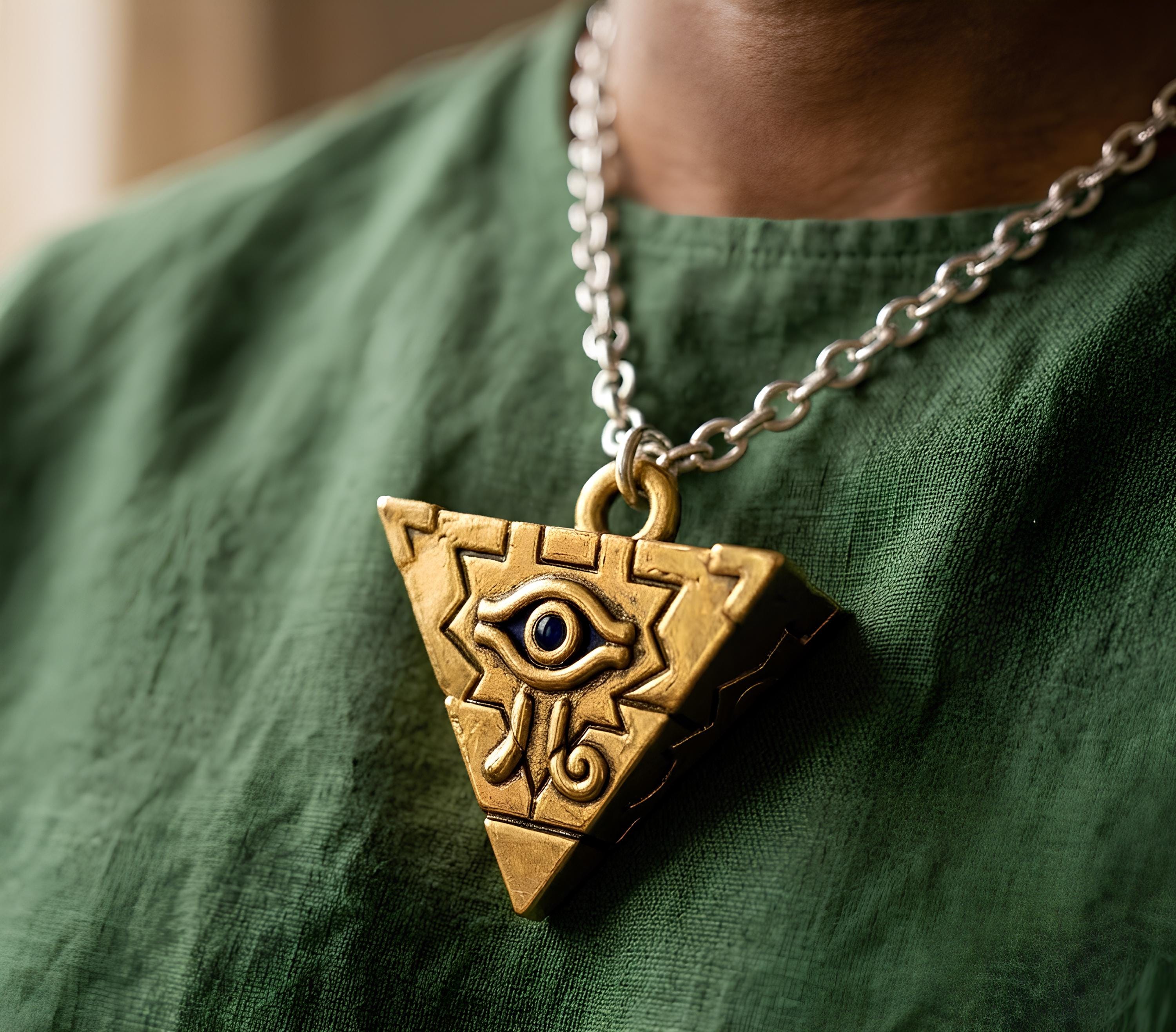 yugioh necklace card holder Card Clasp Slab Holder Necklace: Deepspace Black main image 0