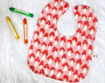 Reversible Bib- Mushrooms are magic