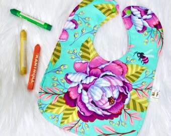 Reversible Bib-Tula Flower