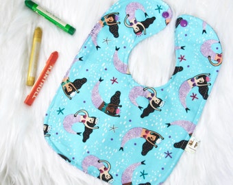 Reversible Bib- Under The Sea