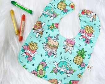 Reversible Bib-Snacks