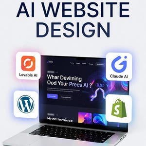 AI Website Design Shopify & WordPress Custom Websites Built with Claude and Lovable Fast High Converting Sites