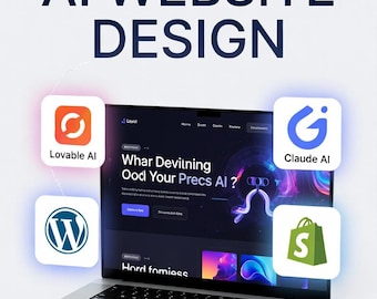 Custom AI Website Design: Shopify, WordPress with Claude, Lovable