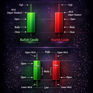 Forex Trading Ebook, Candlestick Patterns, Market Structure, Risk Management (Digital Download)