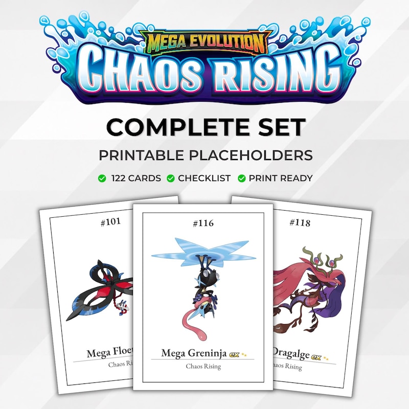 Chaos Rising Binder - Etsy