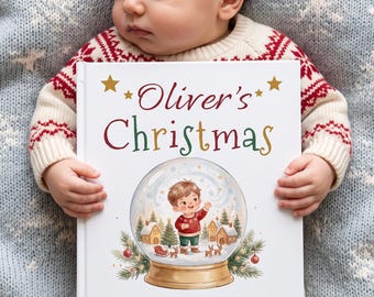 Personalized Kids Christmas Storybook, Custom Name Holiday Adventure, Christmas Gift for Son or Daughter, Xmas Book, Children's Keepsake