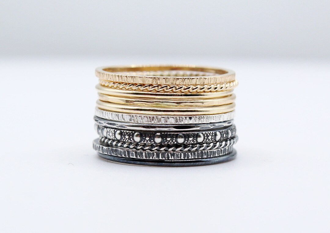 Gold And Silver Ring main image 1