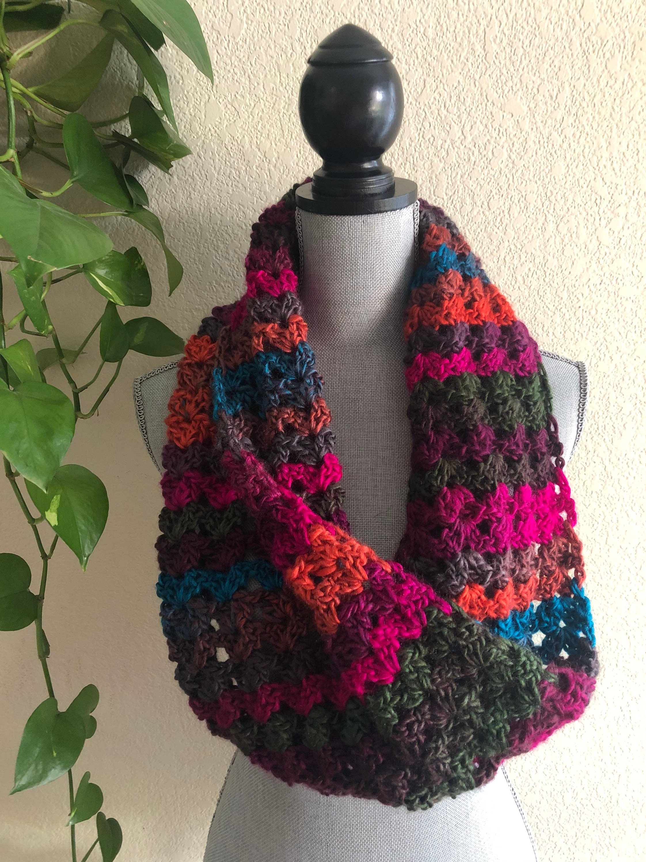 Tropics Super Soft Verde Naranja Azul Multicolor Infinity | Etsy